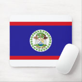 Vlag van Belize Muismat (Met muis)