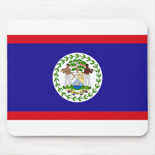 Vlag van Belize Muismat (Voorkant)