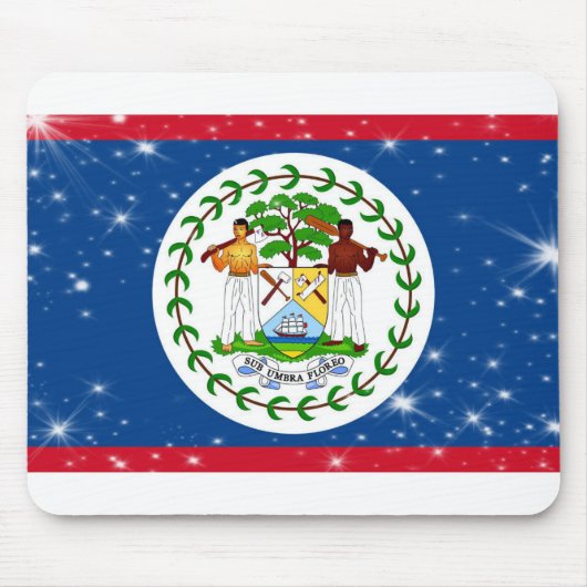Vlag van Belize Muismat (Voorkant)