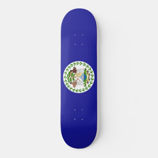 Vlag van Belize Skateboard (Voorkant)