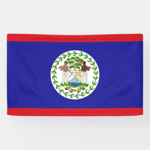 Vlag van Belize Spandoek