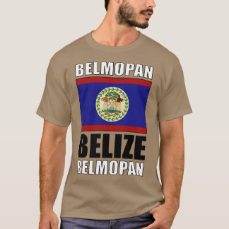 Vlag van Belize T-shirt