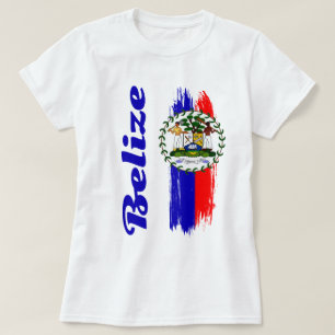 Vlag van Belize T-shirt