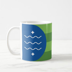 Vlag van Bellingham, Washington Koffiemok