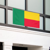 Vlag van Benin Spandoek (Buitenkant Gebouw)
