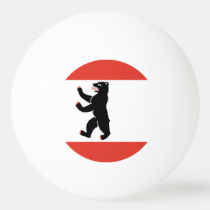 Vlag van Berlijn Ping-Pong Bal Pingpongballen