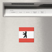 Vlag van Berlin Magnet Magneet (Insitu (Vaatwasser))