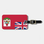 Vlag van Bermuda Bagagelabel (Voorkant horizontaal)