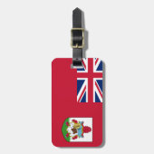 Vlag van Bermuda Bagagelabel (Voorkant verticaal)