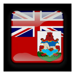 Vlag van Bermuda Perfect Poster