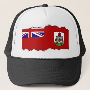 Vlag van Bermuda Trucker Pet