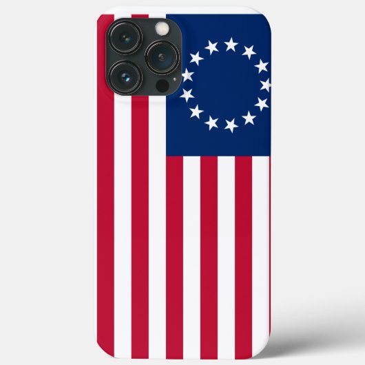 vlag van Betsy Ross Case-Mate iPhone Case (Achterkant)