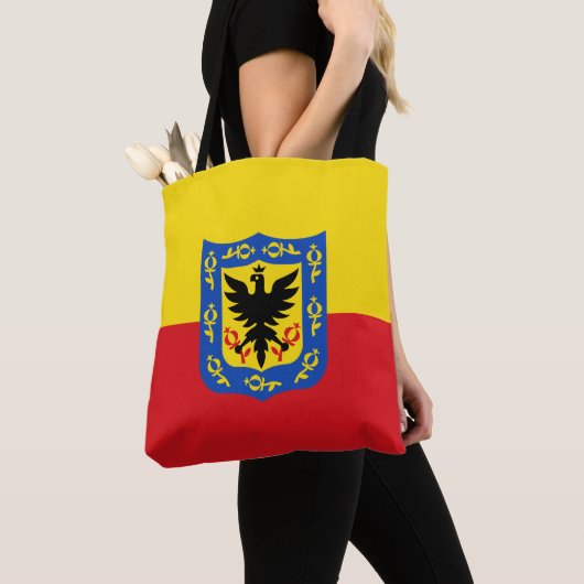 Vlag van Bogota, Colombia-Canvas tas (Dichtbij)