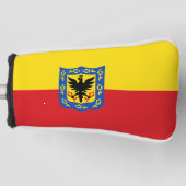 Vlag van Bogota, Colombia Golfheadcover (Voorkant)