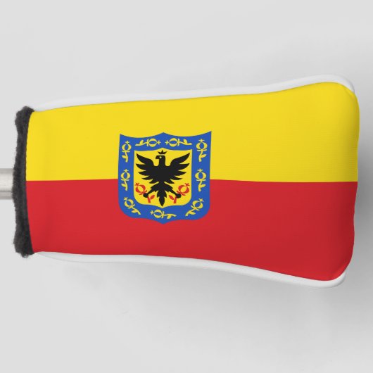 Vlag van Bogota, Colombia Golfheadcover (Voorkant)