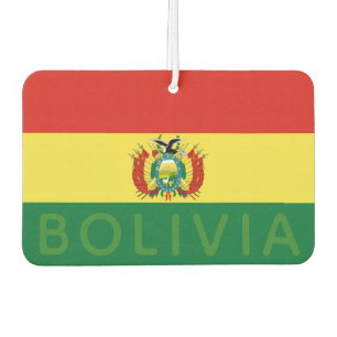 Vlag van Bolivia Luchtverfrisser