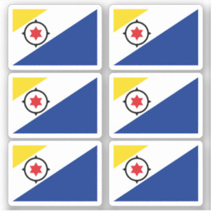 Vlag van Bonaire Sticker
