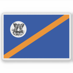 Vlag van Bophuthatswana, Republiek van Zuid-Afrika Sticker
