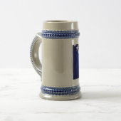 Vlag van Bosnië Bierpul (Voorkant links)