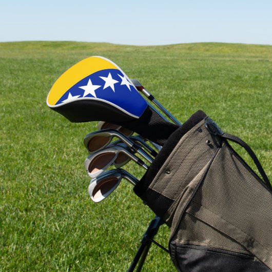 Vlag van Bosnië en Herzegovina Golfheadcover (Insitu)
