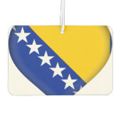 Vlag van Bosnië en Herzegovina Luchtverfrisser (Achterkant)