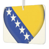 Vlag van Bosnië en Herzegovina Luchtverfrisser (Links)
