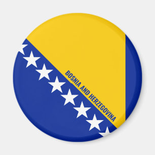 Vlag van Bosnië en Herzegovina Magneet