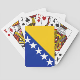 Vlag van Bosnië en Herzegovina Pokerkaarten