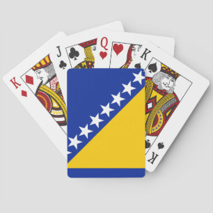 Vlag van Bosnië en Herzegovina Pokerkaarten