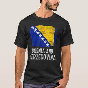 vlag van Bosnië en Herzegovina voor Bosnië en Her T-shirt