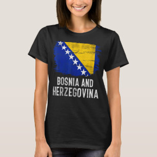 vlag van Bosnië en Herzegovina voor Bosnië en Her T-shirt