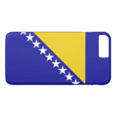Vlag van Bosnië-Herzegovina Case-Mate iPhone Case (Achterkant (Horizontaal))