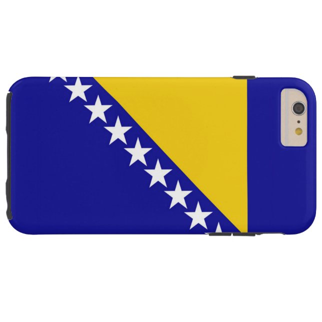 Vlag van Bosnië-Herzegovina Case-Mate iPhone Case (Achterkant Horizontaal)