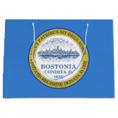 Vlag van Boston, Massachusetts Groot Cadeauzakje (Voorkant)