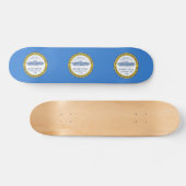 Vlag van Boston, Massachusetts Skateboard (Horizontaal)