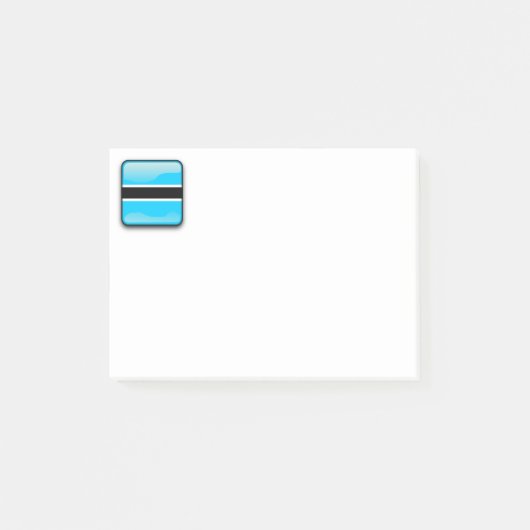 Vlag van Botswana Post-it® Notes (Voorkant)
