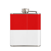 Vlag van Brandenburg Hip Flask Heupfles (Achterkant)