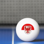 Vlag van Brandenburg Ping-Pong Ball (Net)