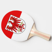 Vlag van Brandenburg Ping-Pong Paddle Tafeltennisbatje (Zijkant)