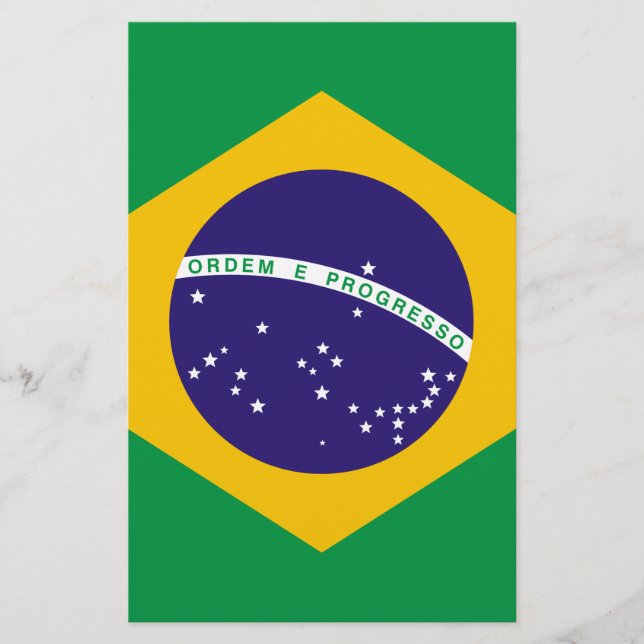 vlag van Brazilië (Voorkant)