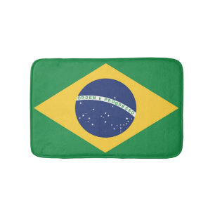 vlag van Brazilië Badmat