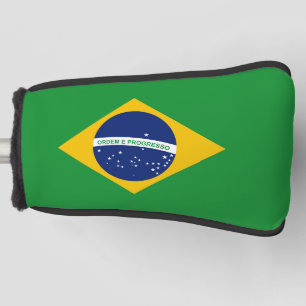 vlag van Brazilië Bandeira do Brasil Golfheadcover