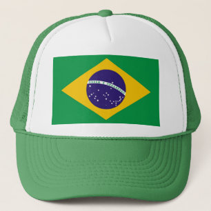 vlag van Brazilië Bandeira do Brasil Trucker Pet