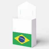 vlag van Brazilië Bedankdoosjes (Geopend)