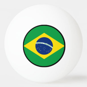 Vlag van Brazilië, Brazilië Pingpongballen