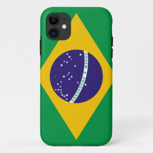 vlag van Brazilië iPhone 11 Hoesje