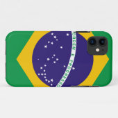 vlag van Brazilië Case-Mate iPhone Case (Achterkant (horizontaal))