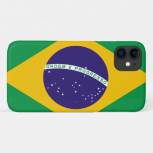 vlag van Brazilië iPhone 11 Hoesje