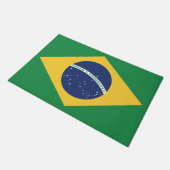 vlag van Brazilië Deurmat (Schuin)