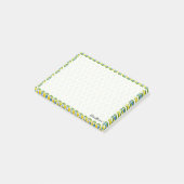 Vlag van Brazilië Emojis Post-it® Notes (Schuin)